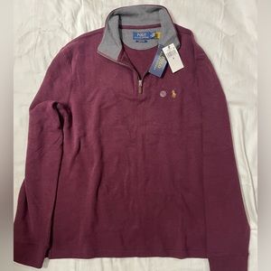 POLO RALPH LAUREN Men's Classic Quarter-Zip Pullover Sweater